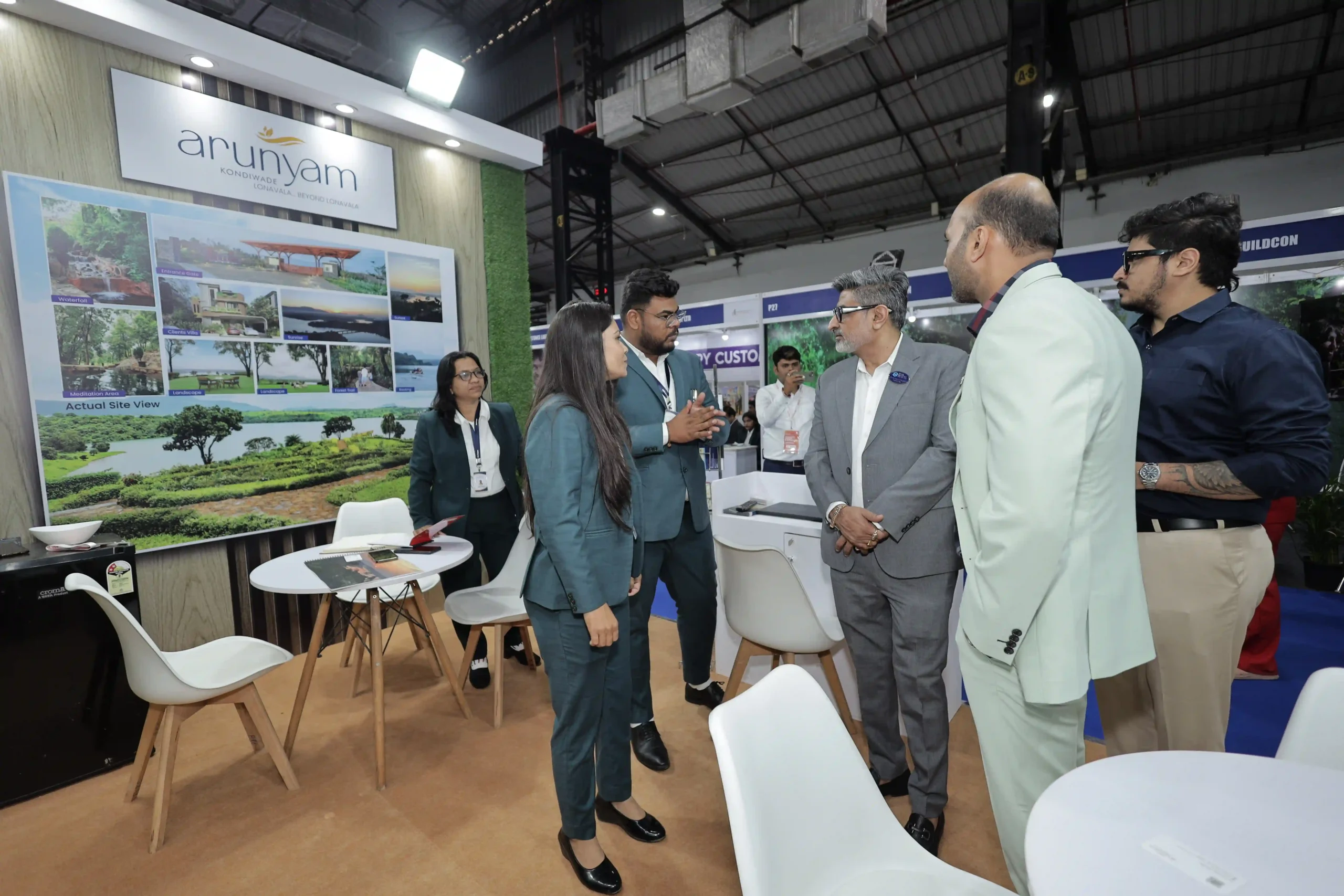 One-on-one investor meetings at the show